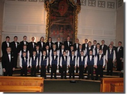 Veteli Boys' Choir in Veteli's church at the Christmas 2007.