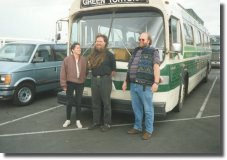 Our tour guide Carmela (left) and our bus drivers Wade and Bill.