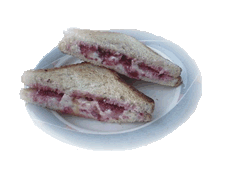Jordgubbssanwich